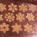 Snowflakes, Gold Mirror,  Different Style, Size