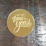Tag Happy New Year, Engraved Mirror