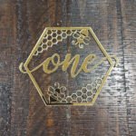 One Sign, Bee Theme (without stick)